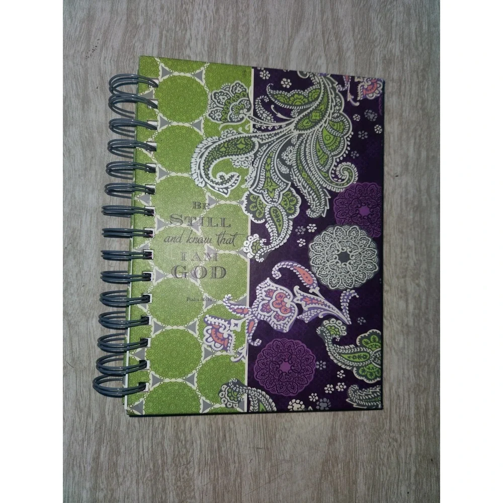 BE STILL AND KNOW THAT I AM GOD SPIRAL BOUND JOURNAL LINED~NEW COND~SEE PICS